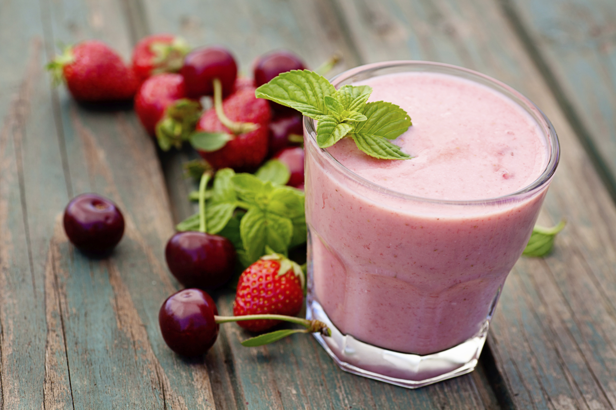 Smoothie, berry blast,