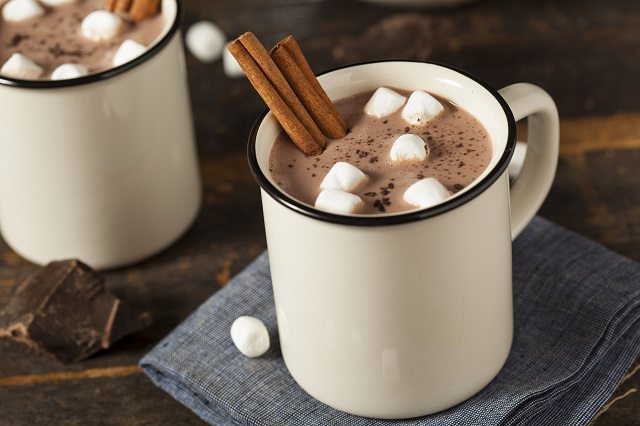 hot chocolate recipes for kids, peppermint hot chocolate recipe
