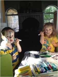Face painting, kids style