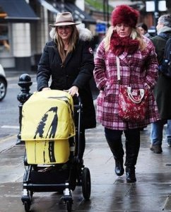 Claire Sweeney with her gorgeous Bugaboo Cameleon³