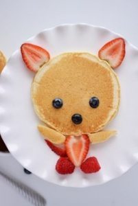 The bear pancake