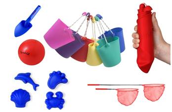 m&i loves, scrunch toys, beach toys for kids, summer toys