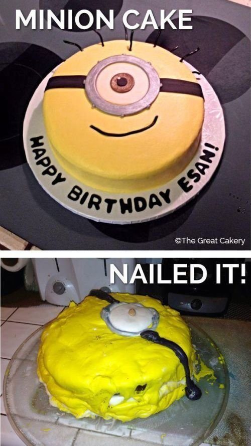 Hilarious kids' birthday cake fails