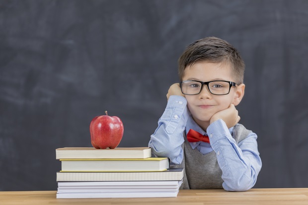 Toddler going to big school