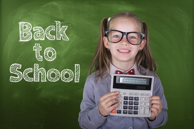 Little Accountant chalkboard, child, calculator, girl, school, cost, school